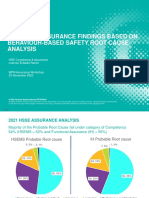HSEMS Assurance Analysis 2021 - Final