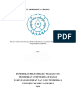 A - SEL.06.2-T7-5 Elaborasi Pemahaman - Problematika Dan Evaluasi Implementasi UbD