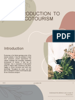 Ecotourism Intro