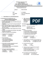 Soal Kls 9 Pas 1 Ganjil 2021-2022