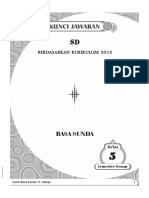 Kunci Basa Sunda Kls 5 (6 Hal)