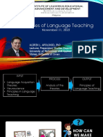 Principles of Teaching