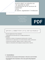 Sistema Local de Salud y Su Relacion Con