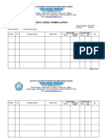 Buku Jurnal Pembelajaran