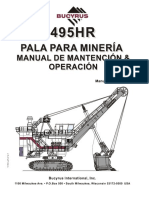 Mantto Manual 495HR 141262 Spanish