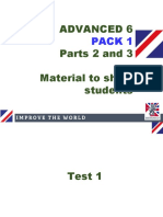 Advanced 6 Pack 1 Material Tests