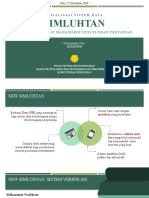 Sosialisasi SIMLUHTAN