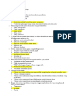 Latihan Soal Anatomi Fisiologi