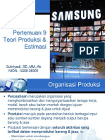 Materi EM-9 Teori Produksi & Estimasi