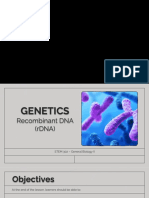 Recombinant DNA