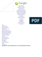 Beneficios de La Monensina en La Alimentación Bovina - Gaviglio