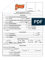 Sinulog Festival Queen 2023 Application Form ANGELICA