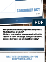 Consumer Act