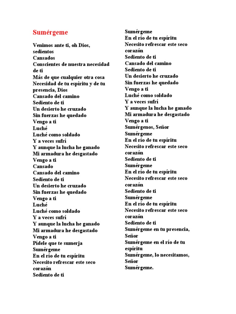 Sumergirse en el río del espíritu | PDF