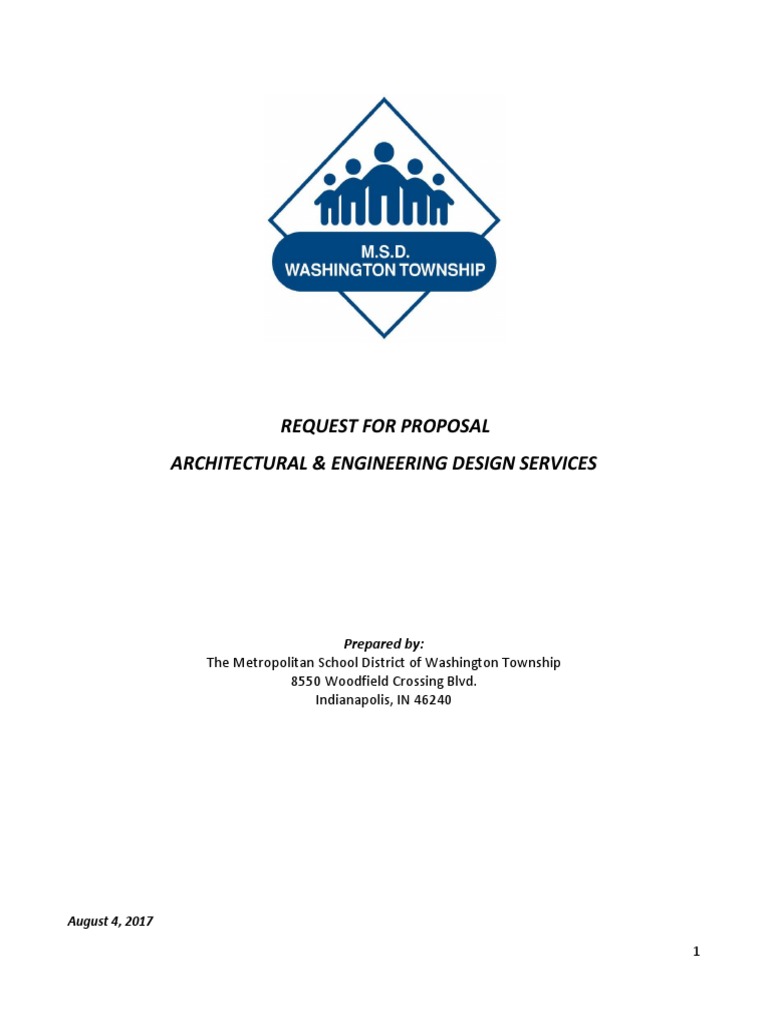 Architectural and Engineering Design Services Proposal | PDF ...