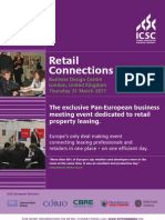 Retail Connections 2011: The Exclusive Pan-European Business Meeting Event Dedicated To Retail Property Leasing