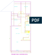 Plano de Distribucion de Vivienda