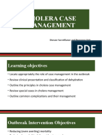 Cholera Case Management