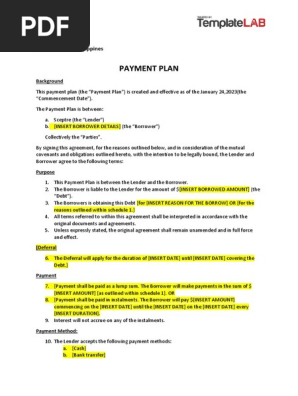 Payment-plan