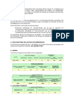 Ayuda Memoria Plan de Rehabilitacion y Reconstruccion Sismo 6.1