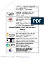 300 MW DCRTPP Boiler O&M Manual