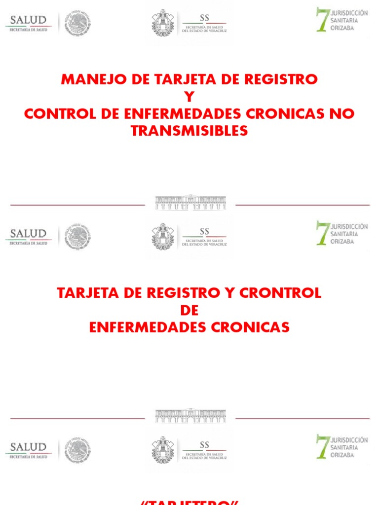 Manejo de Tarjeta y Tarjetero de ECNT | PDF | Obesidad | Síndrome ...