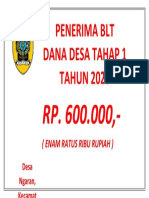 MMT Penerima BLT