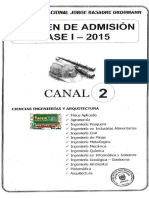 Canal 2 Fase 1 2015