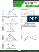 Triángulos Teoremas y Clasificación