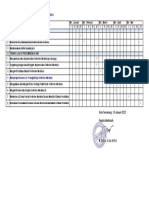 Jadwal Persiapan