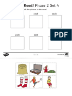 I Can Read Phase 2 Set 4 Words Activity Sheet-1