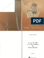 Pons Muzzo, Gustavo - La Ley #1801 y La Letra Auténtica Del Himno Nacional