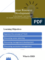 Human Resource Development Strategies