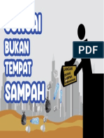 Jangan Buang Sampah Disungai