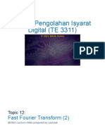 Topic 12 - FFT (2) - 2021