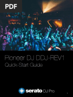 Pioneer DJ DDJ-REV1 Serato DJ Pro Quick-Start Guide