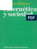 Wiener Norbert Cibernetica y Sociedad 1958