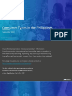 Consumer Types in The Philippines