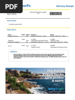 Plane Ticket Template 29