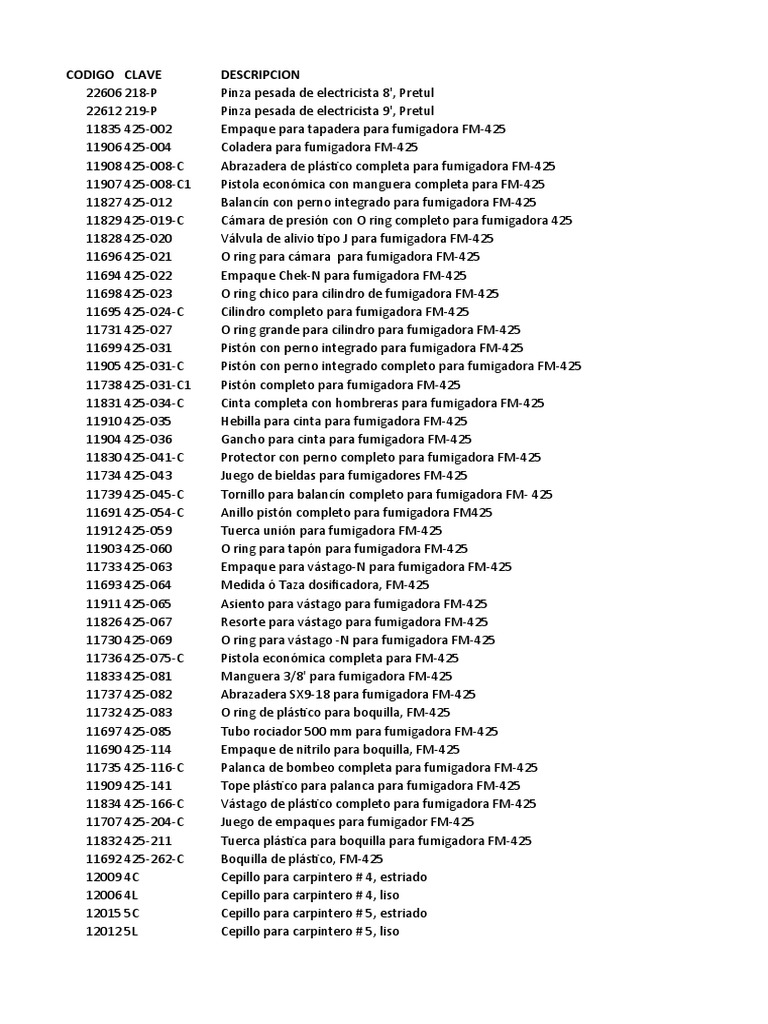 Catalogo Truper Codigos Sat 2017 1 PDF Materiales de construcción