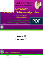 Week 01- Lecture 1