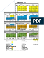 Calendario Academico 2021