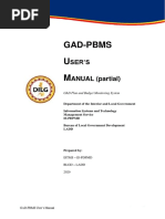 Gad User Manual Partial