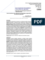 Uso de Enzimas Como Tratamiento Dermatológico Regenerador de Las Líneas de Expresión