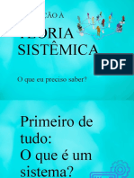 Slide o Que É Sistema e Subsistema