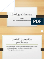 2C, T, U1 - (Relación Biología Psicología. Concepción Biopsicosocial)