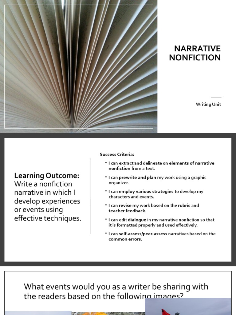 Narrative Non-Ficition - Gr.7 | PDF | Narration | Narrative