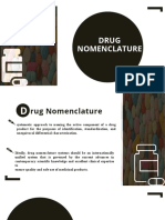 Drug Nomenclature