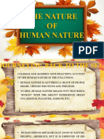 The Nature of Human Nature: A Journey Back to Understanding Ourselves