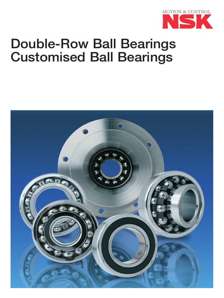 3000 LR NSK Double Row Ball Bearing PDF Bearing (Mechanical